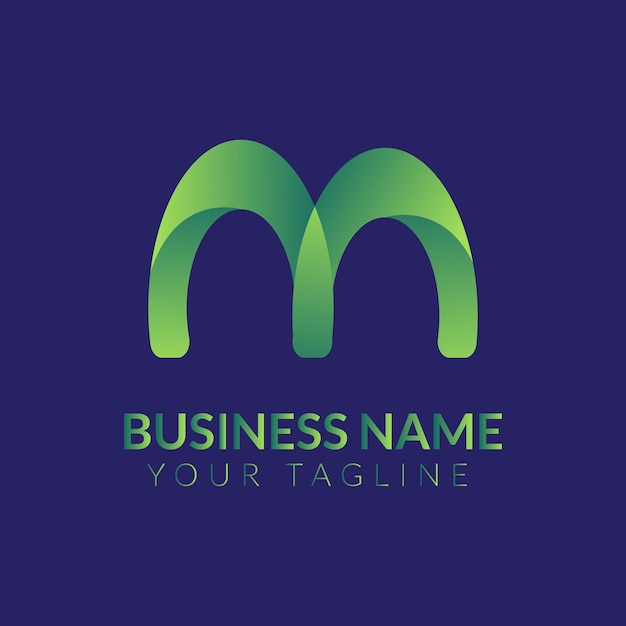 logotipo de la letra m