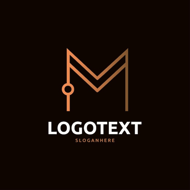 Logotipo de la letra m