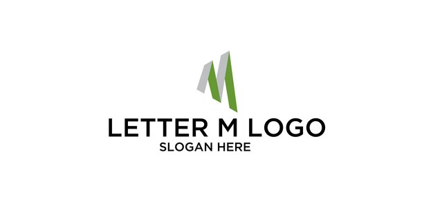 Vector logotipo de la letra m