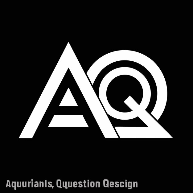 El logotipo de la letra monograma