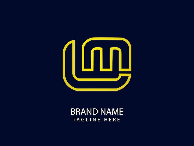 logotipo de la letra MW
