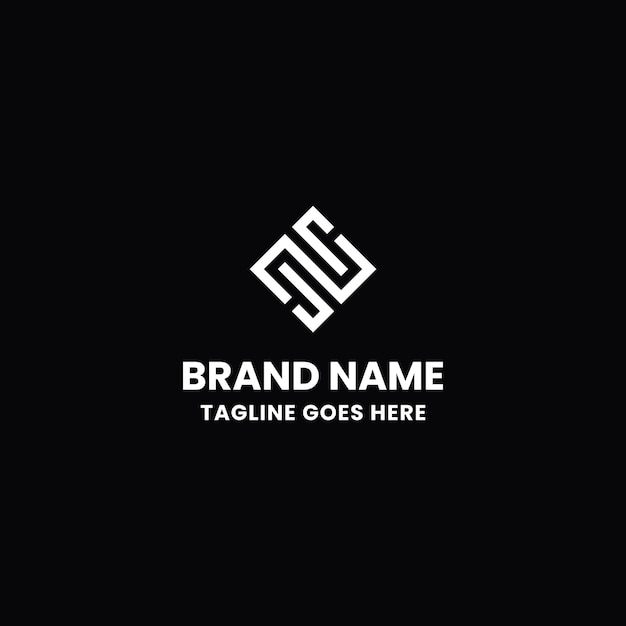El logotipo de la letra N de una marca se muestra sobre un fondo negro