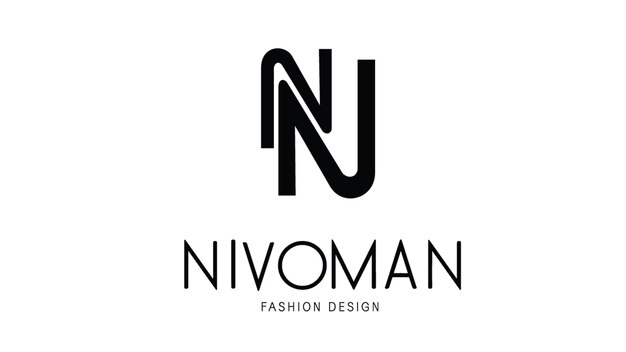 El logotipo de la letra N