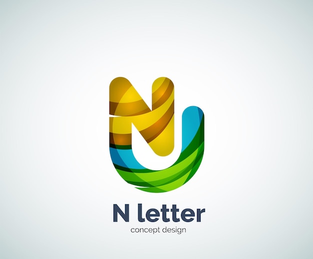 Logotipo de la letra N