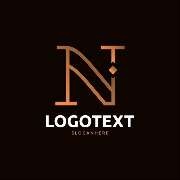 Logotipo de la letra N