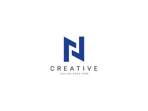 logotipo de la letra n