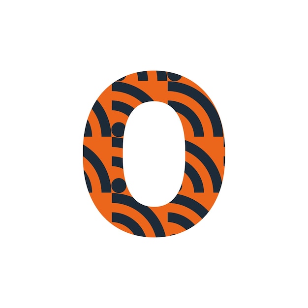 Logotipo de letra O o logotipo de texto o y diseño de logotipo de palabra o