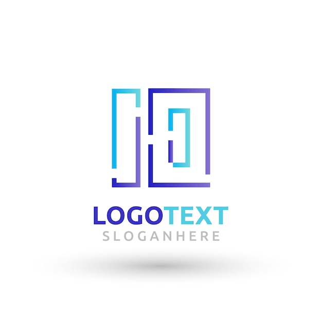 El logotipo de la letra O