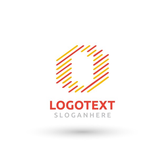 El logotipo de la letra O