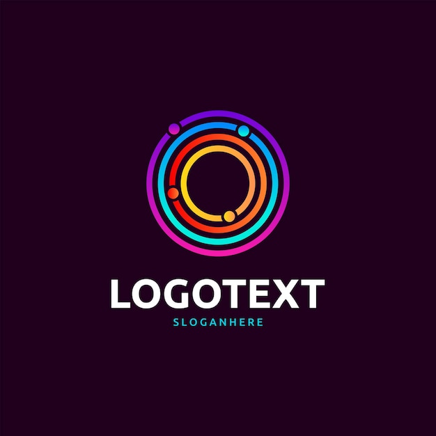 Vector logotipo de la letra o