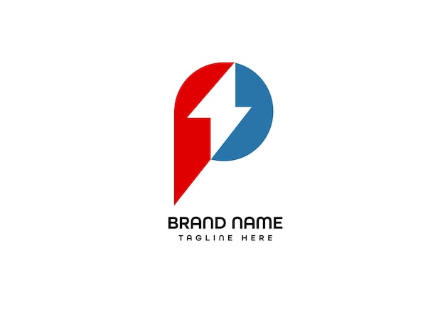 Logotipo de la letra p