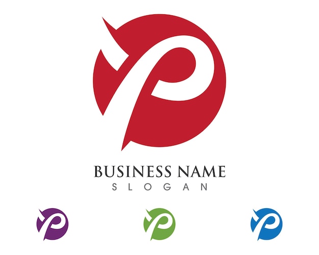 Logotipo de la letra p