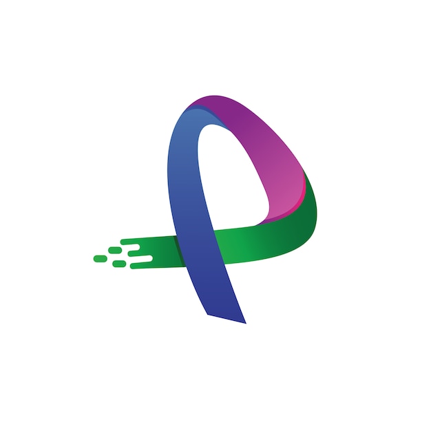 Logotipo de la letra P
