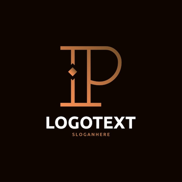 Logotipo de la letra P