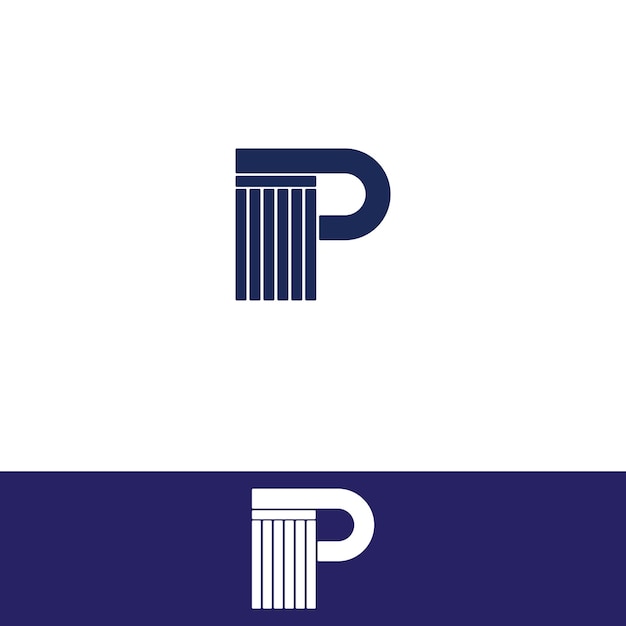 Logotipo de la letra P