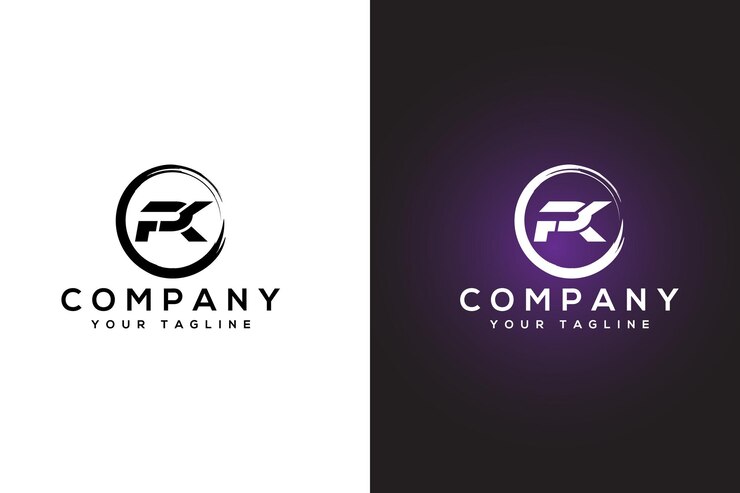 Vector logotipo de la letra p
