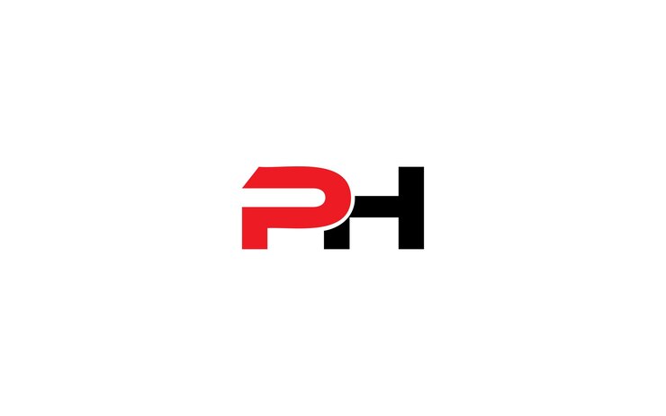 Vector logotipo de la letra ph