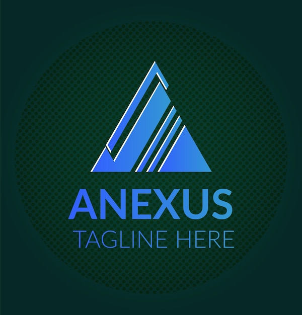 Logotipo de letra A premium