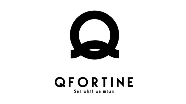El logotipo de la letra Q