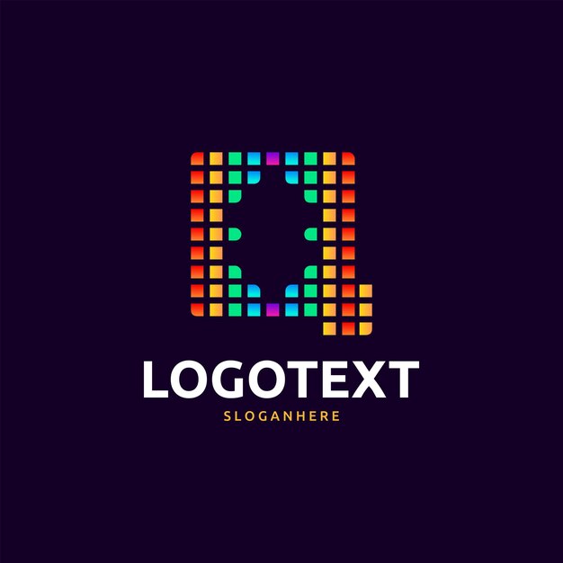 logotipo de la letra Q
