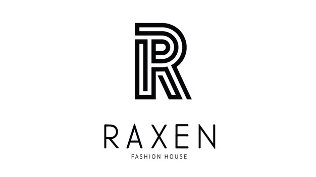 El logotipo de la letra R
