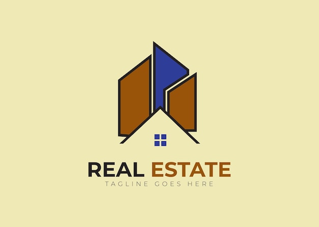 El logotipo de la letra R