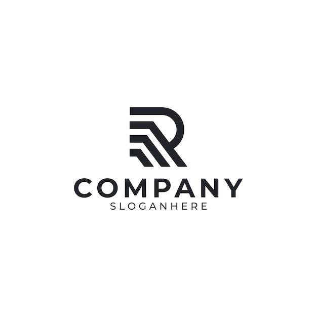 Logotipo de la letra R