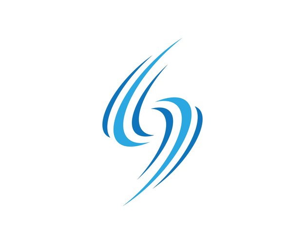 Logotipo de letra S corporativa de negocios