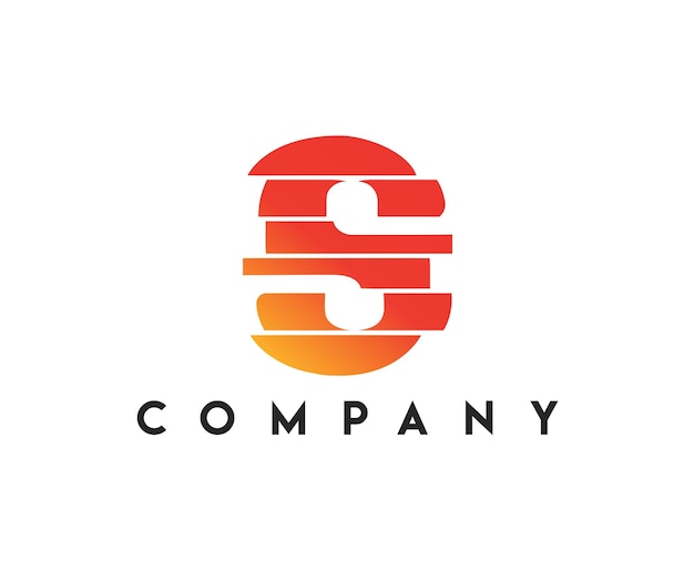 Logotipo de la letra S, logotipo de Shake
