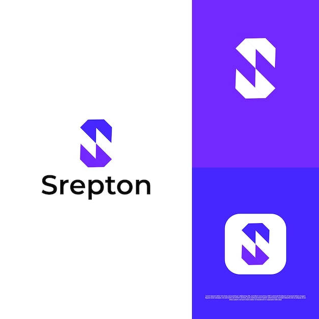 logotipo de la letra s