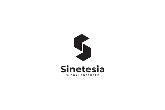 logotipo de la letra s