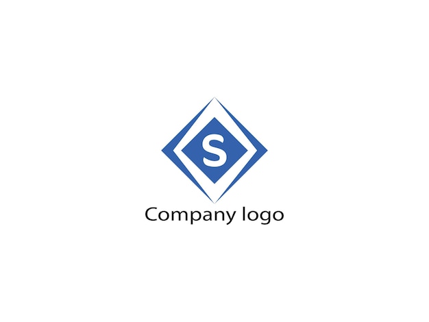 Vector logotipo de la letra s