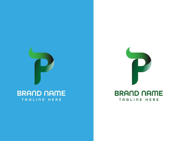logotipo de letra para su empresa e identidad comercial