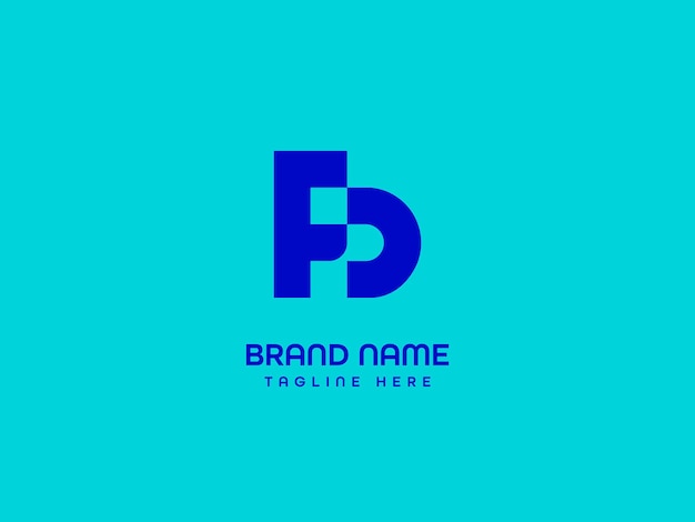 logotipo de letra para su empresa e identidad comercial