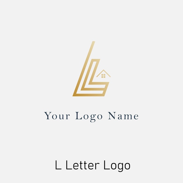 Logotipo en letra para su empresa y identidad comercial