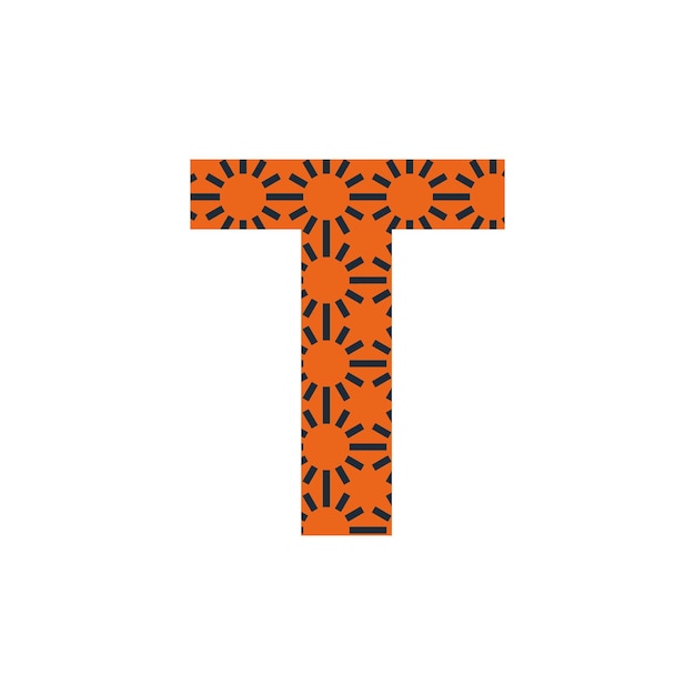 Logotipo de letra T o logotipo de texto t y diseño de logotipo de palabra t