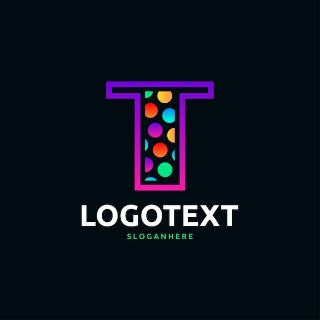 Logotipo de la letra T