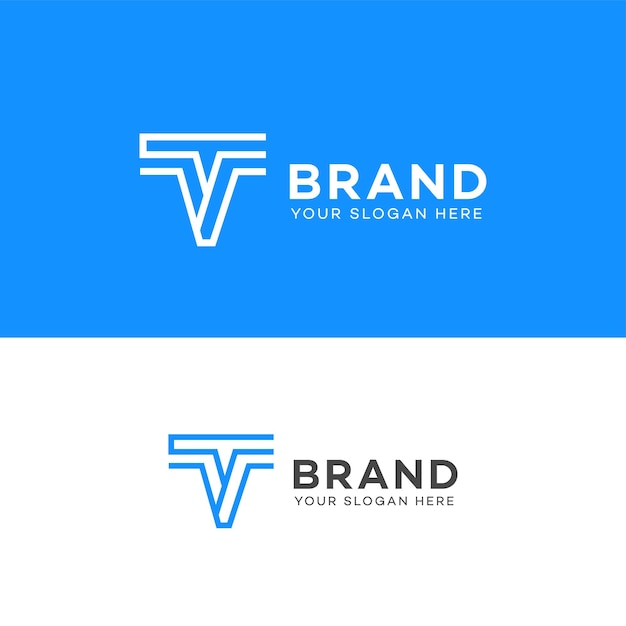 logotipo de la letra t