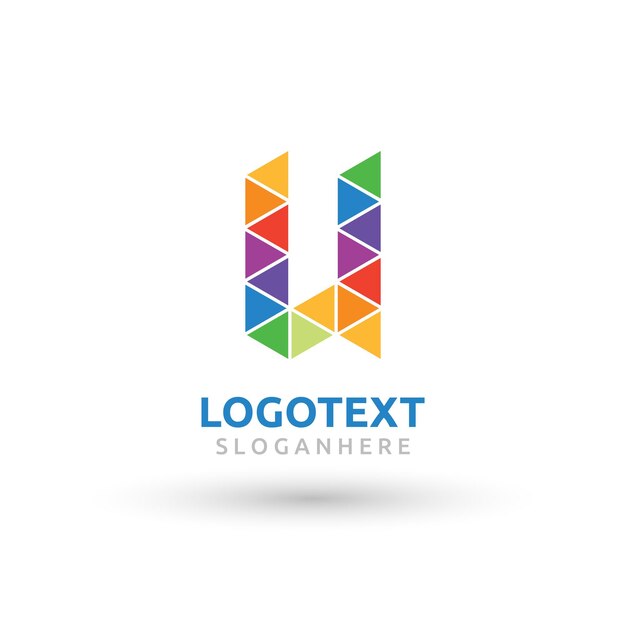 logotipo de la letra U