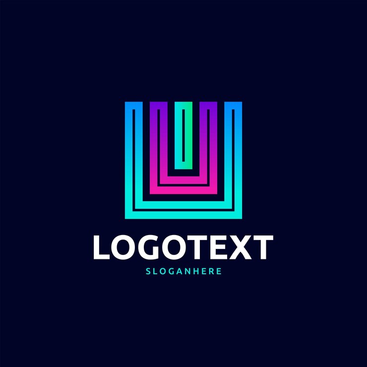 Vector logotipo de la letra u