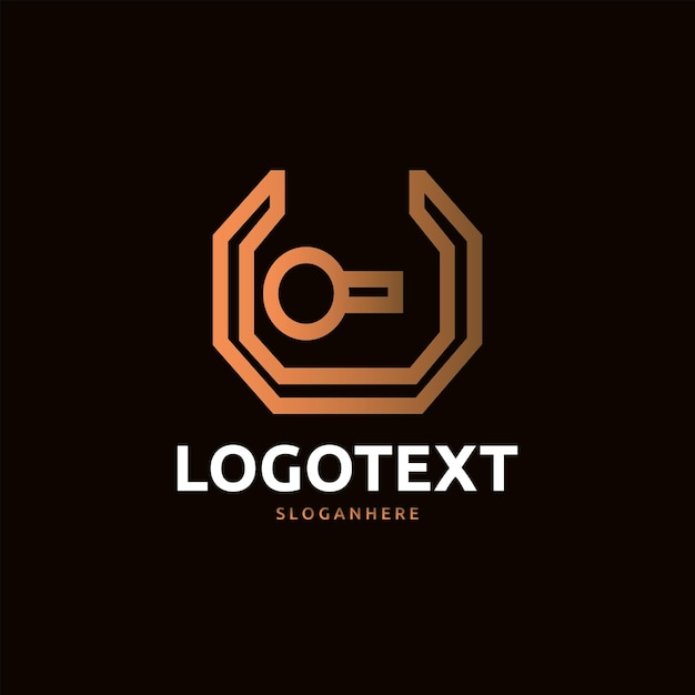 logotipo de la letra U