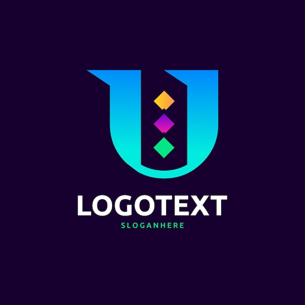 Logotipo de la letra U