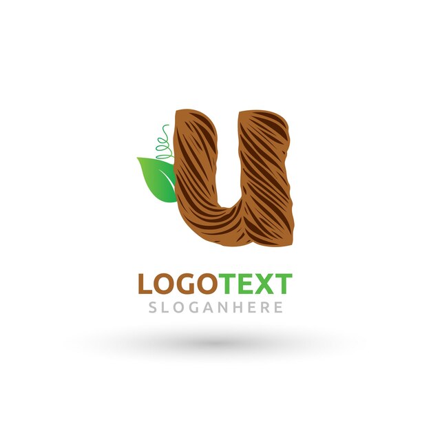 Logotipo de la letra u