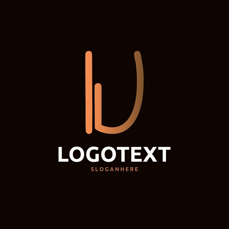 Vector logotipo de la letra u