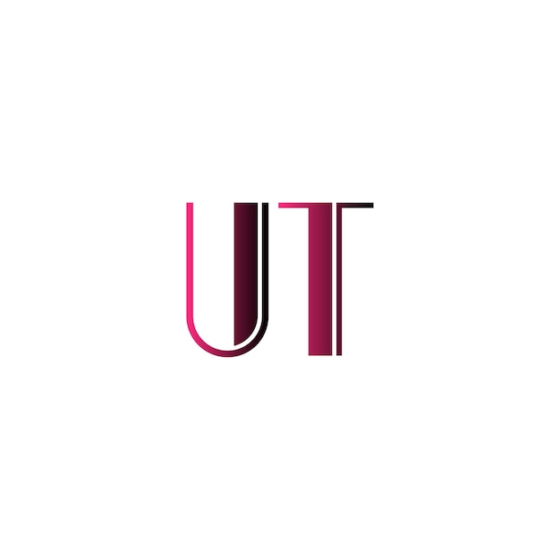 el logotipo de la letra ut