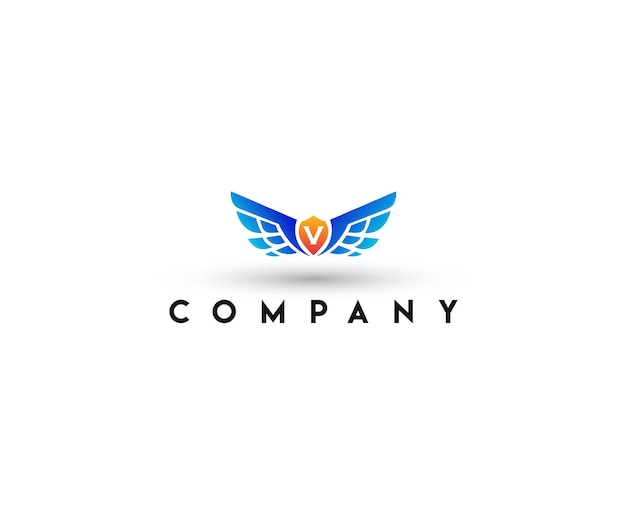 Logotipo de la letra v