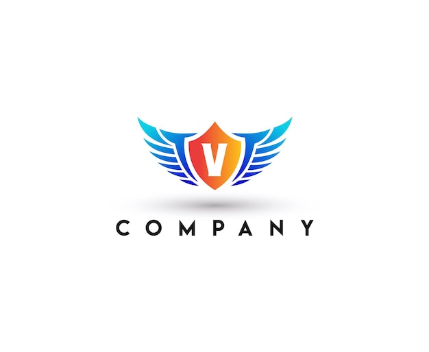 Logotipo de la letra v
