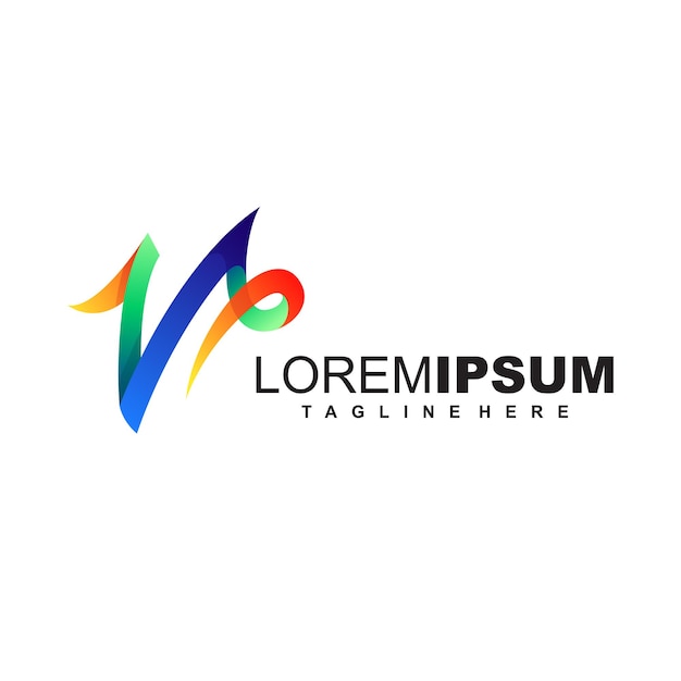 Logotipo de la letra V