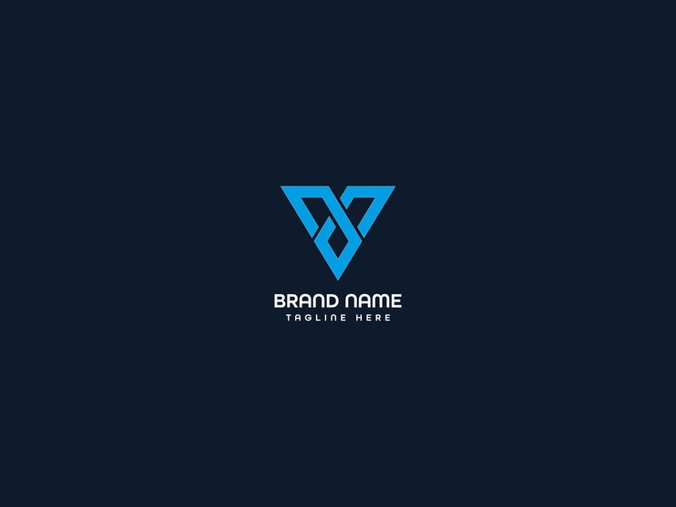 logotipo de la letra v