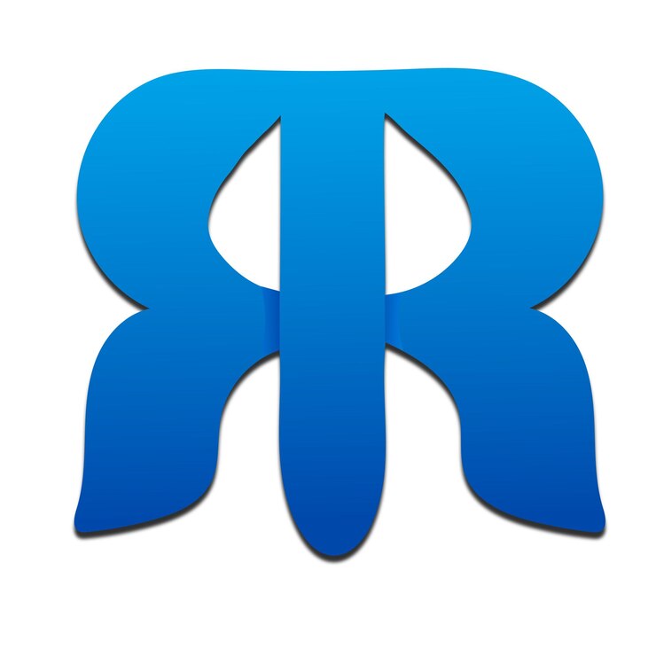 Vector el logotipo de la letra vector rr
